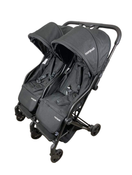 secondhand Mompush Lithe Double Stroller, 2022, Black