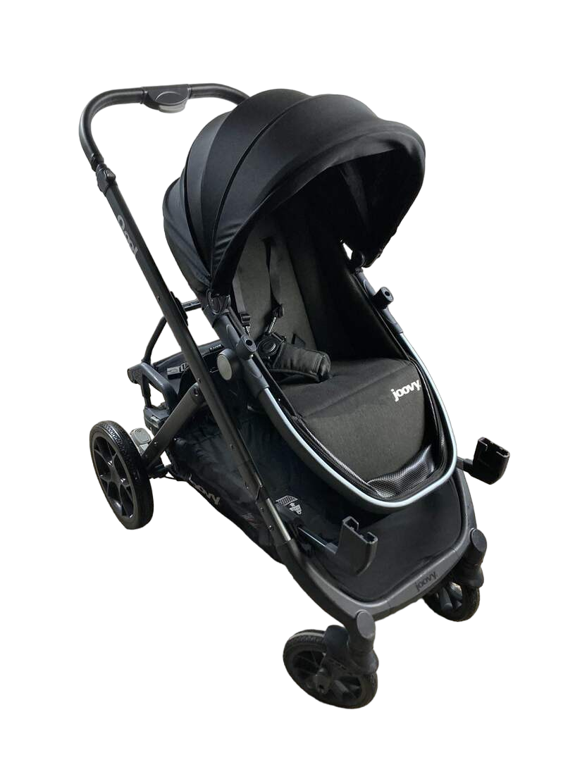 joovy qool vs uppababy cruz Joovy Qool Stroller, 2021, Black Melange