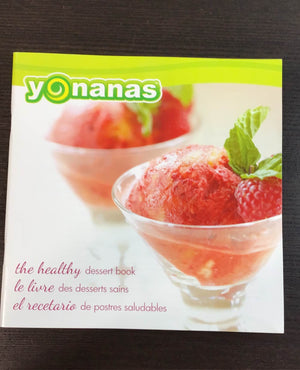 Yonanas 902 Classic Vegan, Dairy-Free Frozen Fruit Soft Serve Maker,  Includes 36 Recipes, 200-Watts, Silver