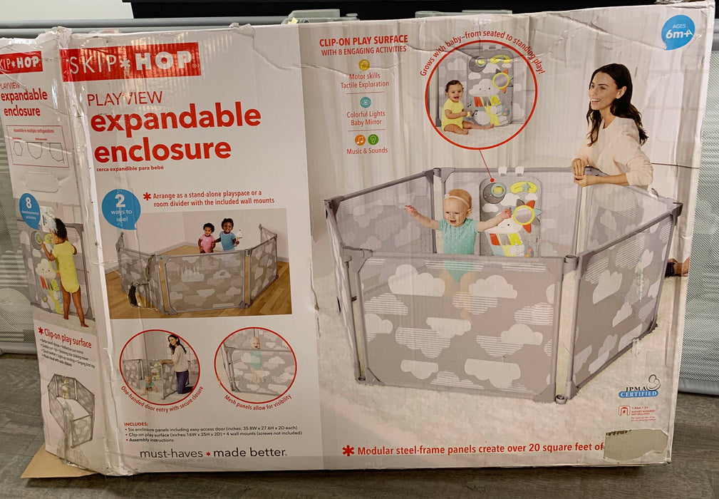 used Skip Hop Playview Expandable Enclosure