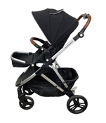 secondhand Mockingbird Single Stroller, 2019, Black, Windowpane, Silver With Penny Leather