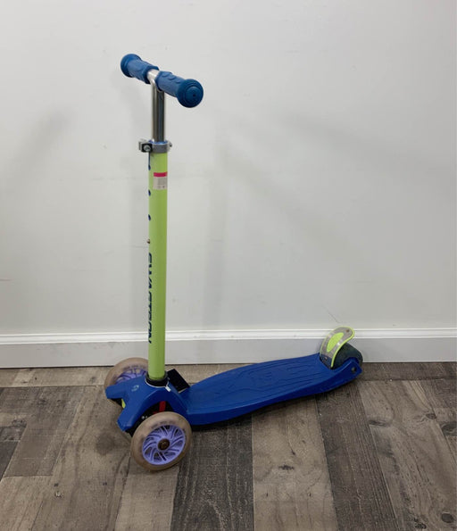 Shop Swagtron K5 3-Wheel Kids Scooter, Blue And Green at GoodBuy Gear