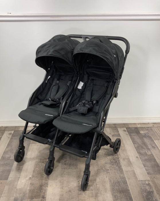 used mompush Lithe Double Stroller, 2021, Black