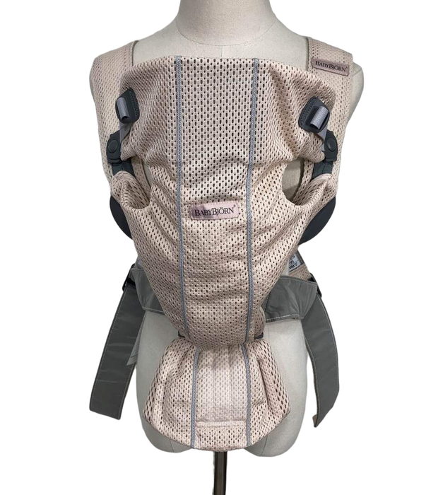 Shop BabyBjorn Baby Carrier Mini, Pearly Pink 3D Mesh at GoodBuy Gear