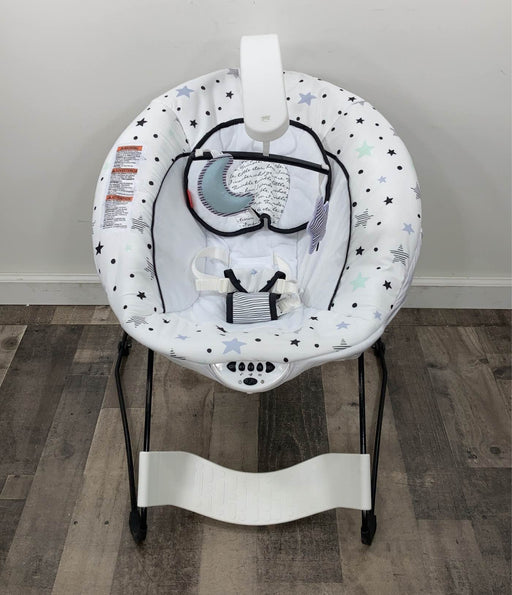 secondhand Fisher Price See and Soothe Deluxe Bouncer, Starry Night