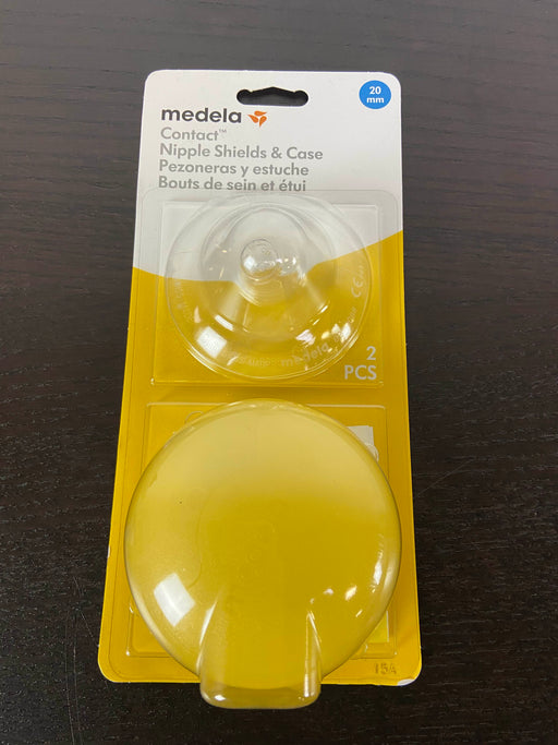 used Medela Contact Nipple Shields and Case