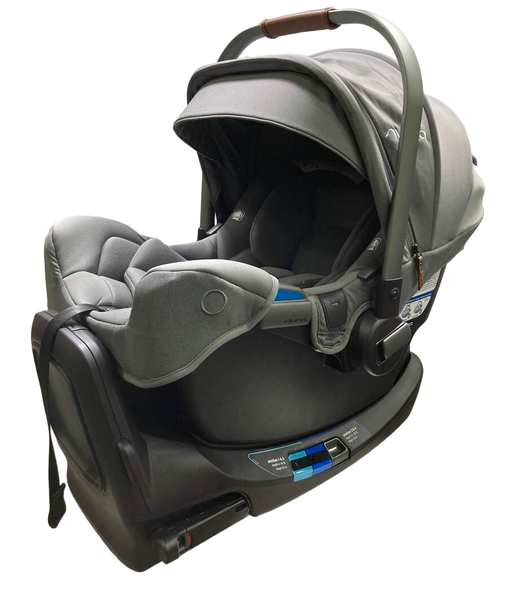 used Nuna PIPA rx Infant Car Seat with RELX Base, 2023, Granite