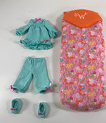 secondhand American Girl WellieWishers Sleepover Set