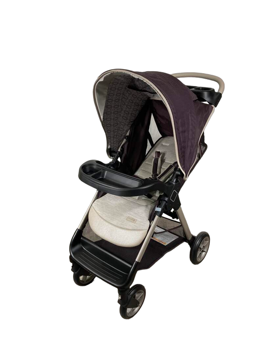 secondhand Safety 1st Smooth Ride Travel System Stroller, 2022, Dune's Edge