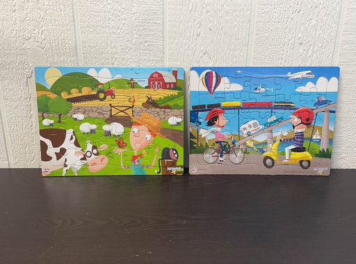 used PlayMonster Puzzles 2 Pack