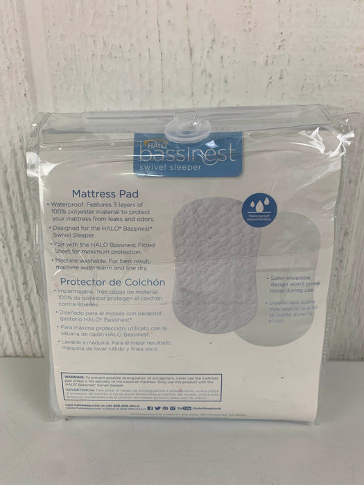 secondhand Halo Bassinest Swivel Sleeper Waterproof Mattress Pad