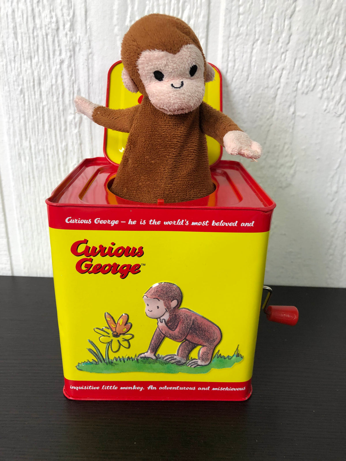 Schylling Curious George Jack In The Box — GoodBuy Gear