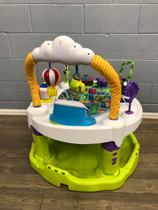 Evenflo ExerSaucer Triple Fun Active Learning Center World Explorer