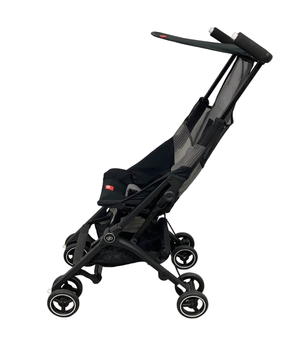 secondhand gb Pockit Air All-Terrain Stroller, 2022, Velvet Black