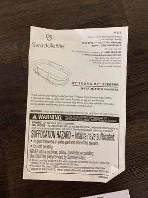 Swaddle me 2025 sleeper instructions