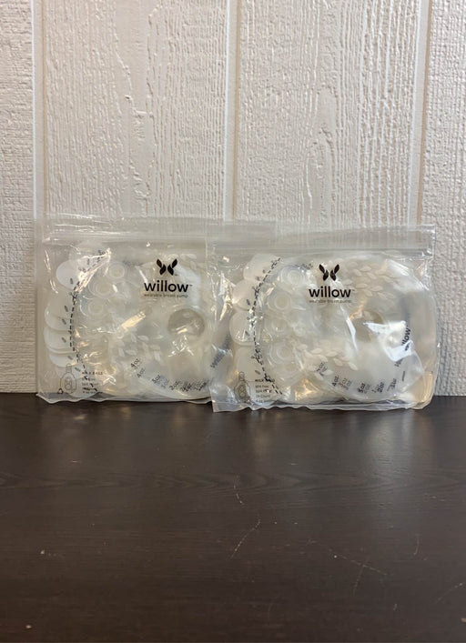 used Willow 48-Count 4 oz Spill-Proof Breast Milk Bags