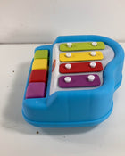 secondhand Little Tikes Tap-A-Tune Piano, Blue