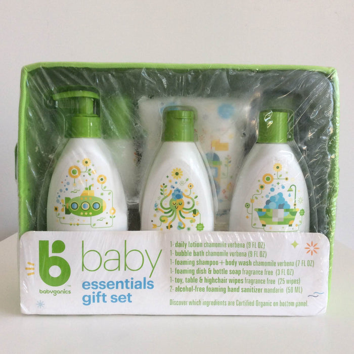 used BabyGanics Essentials Gift Set