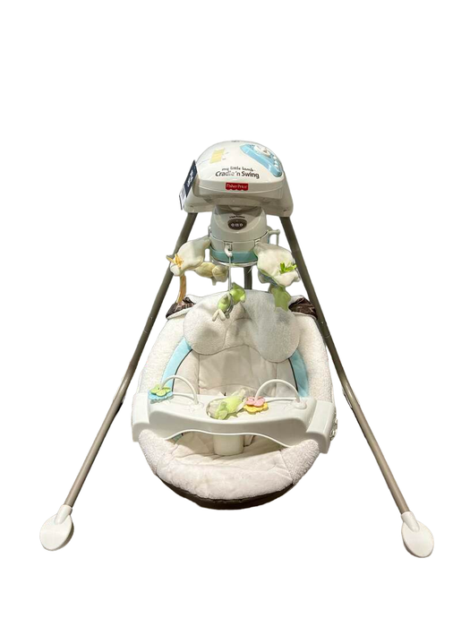 used Fisher Price My Little Lamb Cradle ‘n Swing