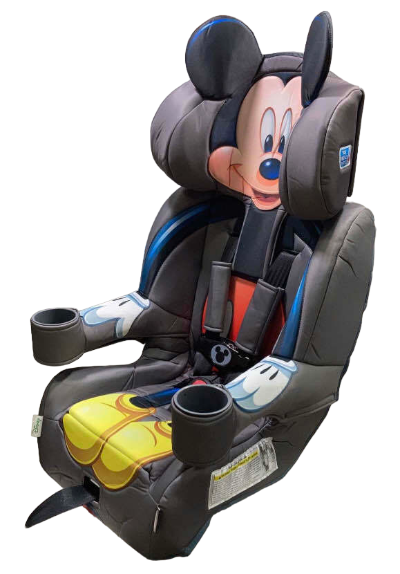 KidsEmbrace 2-in-1 Combination Harness Booster Car Seat, Mickey Mouse