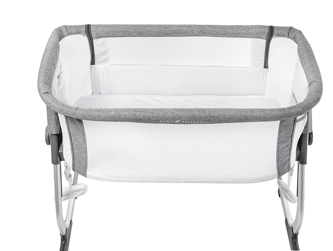 Baby delight beside me dreamer bassinet & bedside sleeper in charcoal grey sales