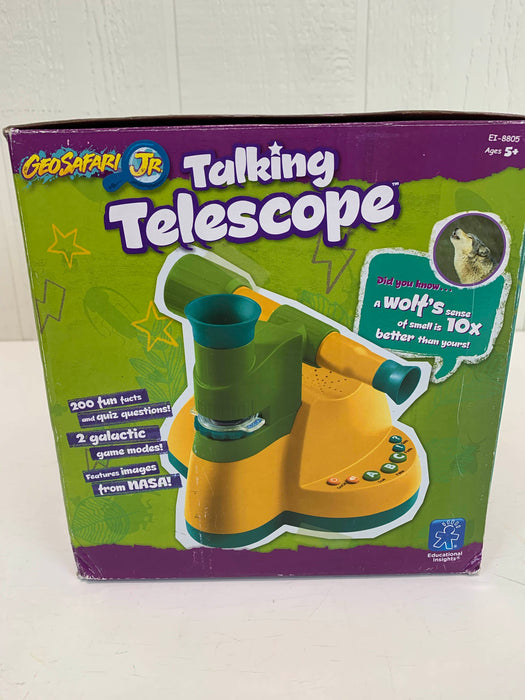 secondhand Educational Insights GeoSafari Jr Talking Telescope