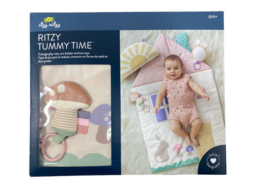 used Itzy Ritzy Tummy Time Play Mat, Pink Cottage