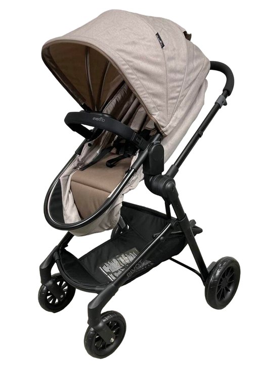 used Evenflo Pivot Modular Stroller, 2023, Desert Tan