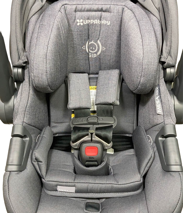 UPPAbaby MESA MAX Infant Car Seat and Base, 2023, PureTech Greyson