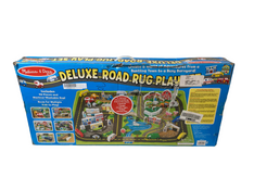 used Melissa & Doug Deluxe Road Rug Play Set