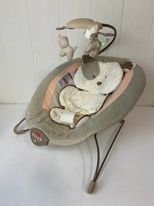 used Fisher Price Deluxe Bouncer, My Little Snugapuppy