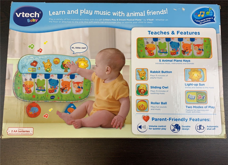 secondhand VTech Lil’ Critters Play And Dream Musical Piano