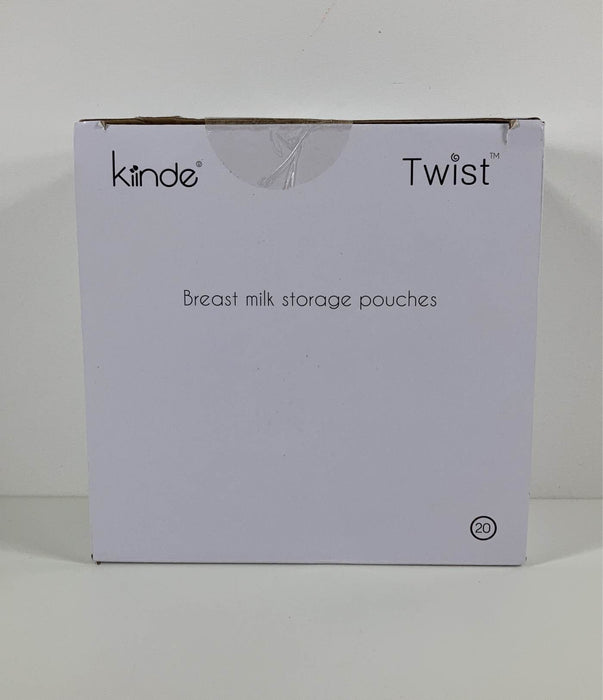 used Kiinde Twist Pouches, 6oz, 20 Pack