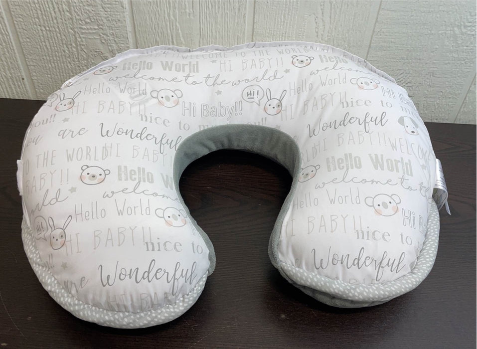 Shop Boppy Luxe Nursing Pillow, Hello World at GoodBuy Gear