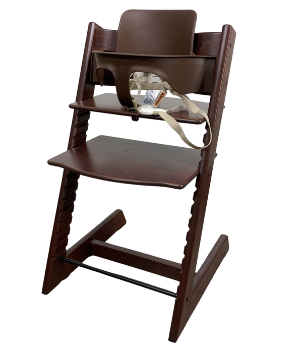 used Stokke Tripp Trapp Complete High Chair, Walnut, Soul System