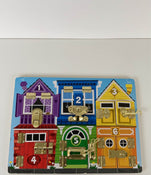 secondhand Melissa & Doug Latches Board