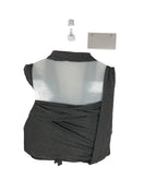 used Baby K'tan Baby Carrier, Small, Breeze, Black & Grey