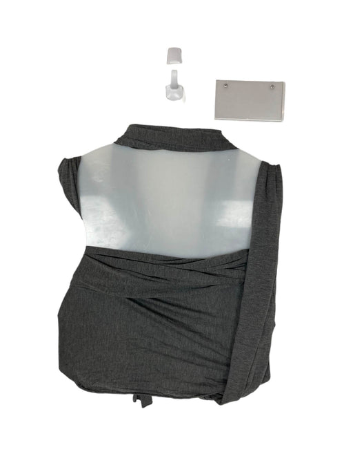 used Baby K'tan Baby Carrier, Small, Breeze, Black & Grey