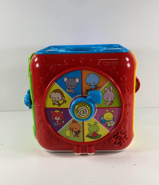 used VTech Sort And Discover Activity Cube