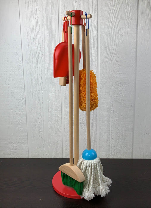 used Melissa & Doug Let's Play House! Dust, Sweep & Mop