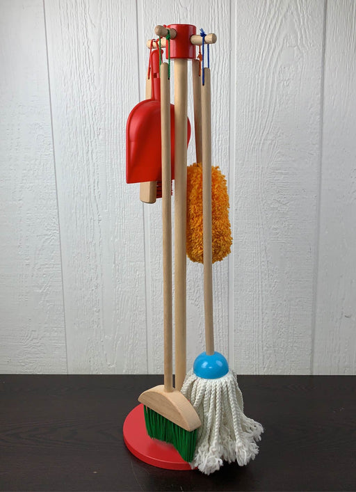 used Melissa & Doug Let's Play House! Dust, Sweep & Mop