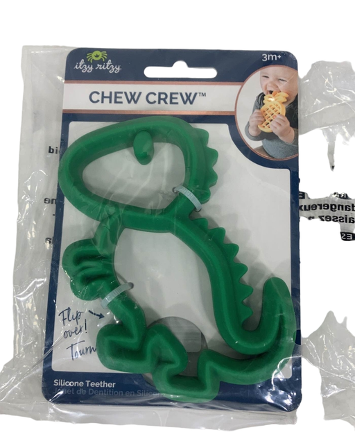 used Itzy Ritzy Teether, Chew Crew Dino