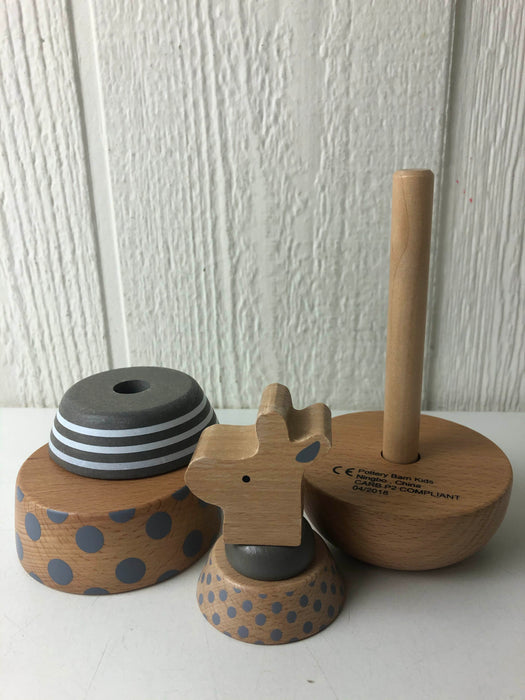 Shop Pottery Barn Kids Woodland Baby Stackers, Giraffe at GoodBuy Gear