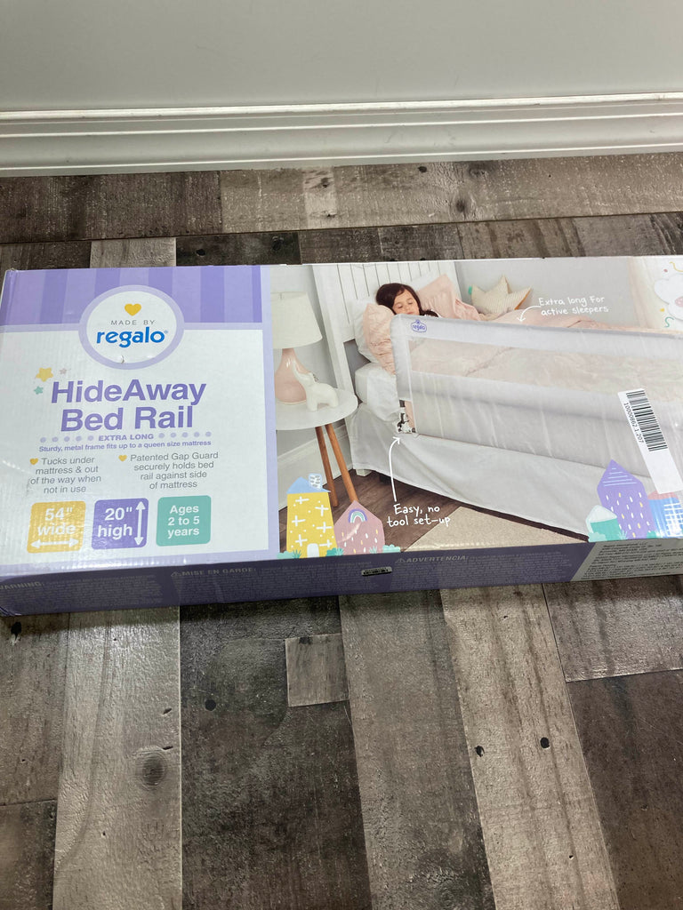 Regalo HideAway Bed Rail, Extra Long