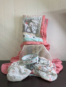 used Lambs & Ivy Five Piece Crib Set