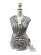 used Solly Baby Wrap, Natural Grey Stripe