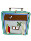 secondhand Jack Rabbit Surf Shack Suitcase Playset