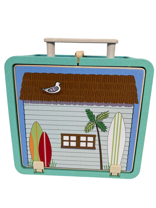 secondhand Jack Rabbit Surf Shack Suitcase Playset