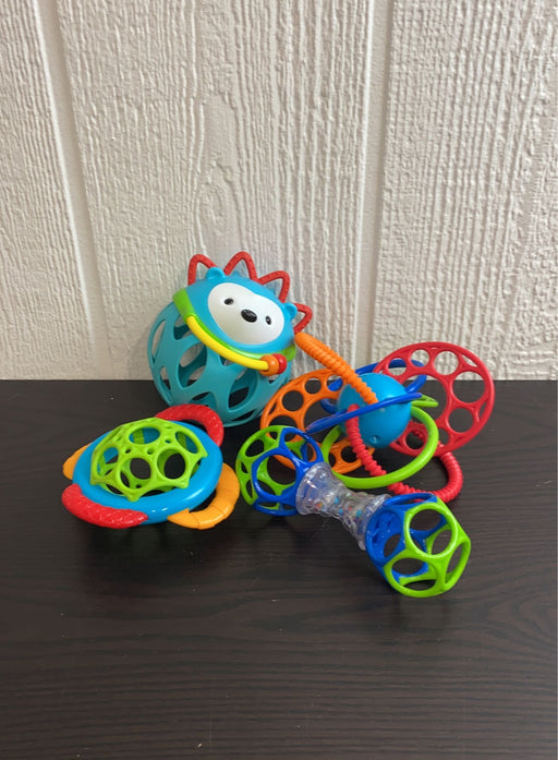 used BUNDLE Teething And Grasping Toys