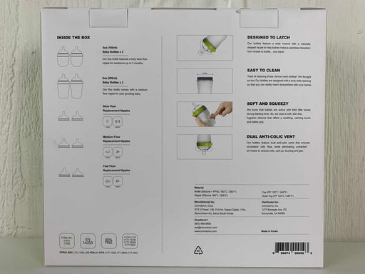 secondhand Comotomo Baby Bottle Bundle
